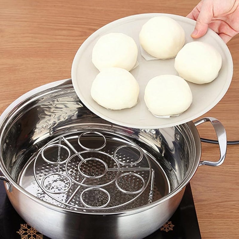 304 Stainless Steel Multi Function Elevated Steam Rack For Pots And Woks - Image 3